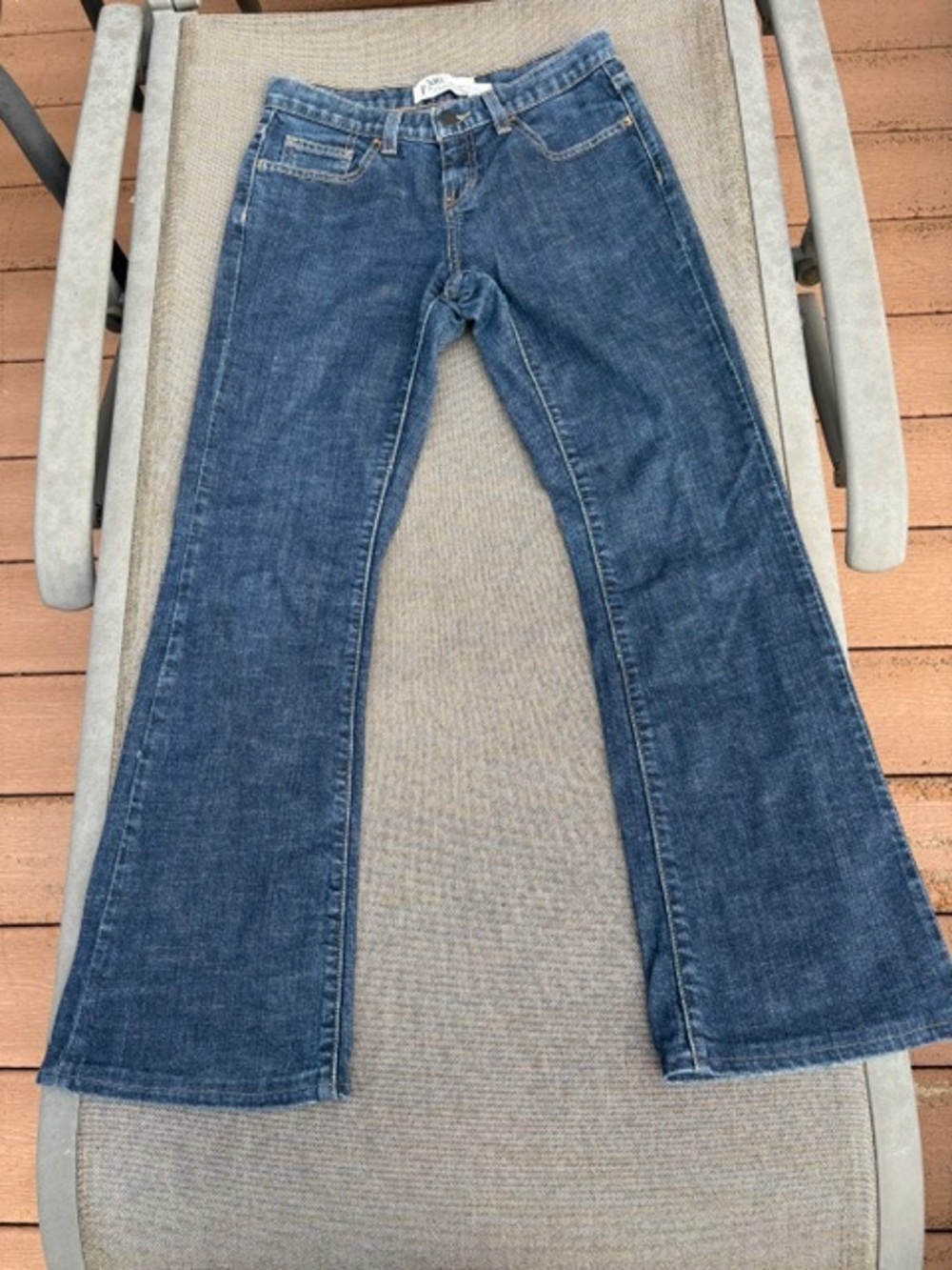 2000s Earl Jean Denim Wide-Leg Jeans excellent condition women's size 2 HEMMED